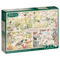 Falcon Puzzel The Country Diary 4 Seasons 1000 stukjes